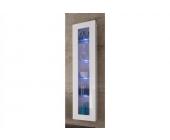 Heine Hängevitrine, Höhe 180 cm, weiß, Ohne Aufbauservice