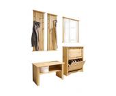 Heine Garderoben-Set, (4-teilig)