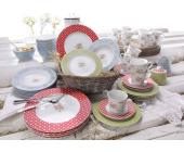CREATABLE Porzellanserie, »Emely« mit Dekor CREATABLE, Kaffeeservice...
