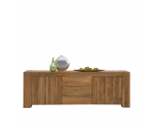 Möbel Exclusive Sideboard Furios - Eiche Massivholz - Geölt