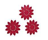 Heine Set: Garderobenhaken (3 Stck.) Heine, rot...