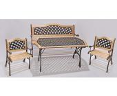 Gartentisch, Tisch Loures, Gusseisen ~ Variantenangebot