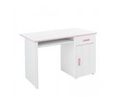 Parisot Meubles Schreibtisch Biotiful - Weiß/Pink