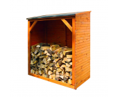 Promex Kaminholzschrank Consdorf - Kiefernholz