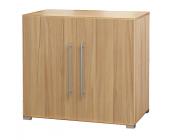 home24office Aktenschrank Medford - verschiedene Größen (2 Register, Korpus u. Front: Kernbuche-Dekor)