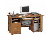 home24 Computertisch Sundvall - Buche