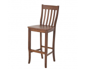 CLP Barhocker Manda - Braun -Holz