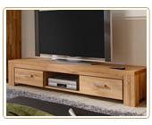 Lowboard / TV-Schrank No.2 \"Elabora\" Kernbuche massiv 187 x 40cm