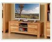 TV-Schrank No.2 \"Mariano\", Kernbuche massiv, 120 x 45 cm