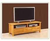 TV-Schrank No.2 \"LeylaClassic\", Kernbuche massiv, 140 x 47,5 cm