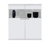 Arte M Highboard Clip - 2 Vitrinenfächer - Weiß (Highboard Clip - 2 dekorativen Ablagen/Weiß)