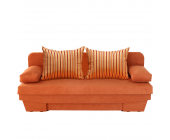 MüllerMöbel Schlafcouch Ralf - Microfaser - Orange