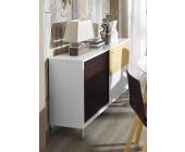 Sideboard, weiß-birke-wengefb.