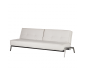 Fredriks Schlafsofa Berry - Kunstleder Weiß