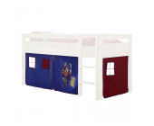 Kids Club Collection Vorhang Merlin - Pirat - Blau/Rot