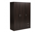 Young Furn Kleiderschrank Mirana - Braun