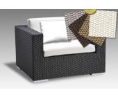 Gartenfreunde Rattan Kissenbezug KBZG Espace Sessel - Farbe: Hellgrau