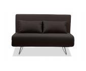 furnitive Sofa mit Schlaffunktion Frizzo Braun