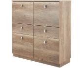 Kommode »Ulm«, 99 cm breit, wildeichefb. dunkel
