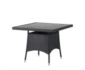 Fredriks Monterrey Esstisch - aus Polyrattan - quadratisch (Quadratisch 95 x 95 cm)