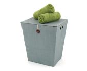 Flechtwaren Müller Wäschebox Amarillo - Groundwood - Grau