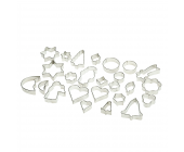 Zenker Ausstech-Förmchen-Set (25-teilig)