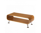 Mendler Couchtisch Fano - Zebrano hellbraun
