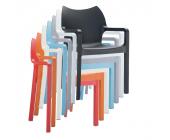 Stapelstuhl Bistrostuhl Gartenstuhl Kunststoff C43 ~ Variantenangebot