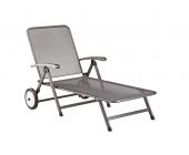 Kettler Vigo Gartenliege rollbar eisengrau 0303415-7000