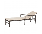 Eden Company Gartenliege Sumatra Sun - aus Polyrattan - in Braun