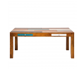 Kare Design Esstisch Malibu - Massivholz Mango - lackiert (Esstisch Malibu 180x90 cm)