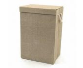 Flechtwaren Müller Columbus Wäschebox - Groundwood - Sand