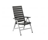 Kettler Levante Gartenstuhl klappbar silber/anthrazit 0102201-0000