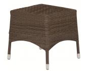 Siena Garden Hocker Move Alu/Geflecht Sand