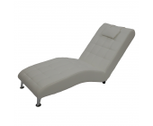 Fredriks Relaxliege Mavel Farbe weiss
