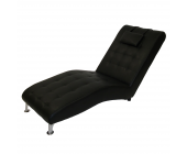 Fredriks Relaxliege Mavel Farbe schwarz