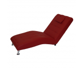Fredriks Relaxliege Mavel Farbe rot