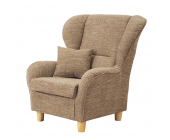 Fredriks Ohrensessel Lana Farbe cappuccino