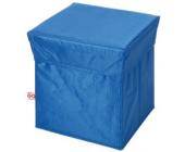 Sitzhocker Uni blau