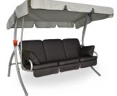 Angerer Premium Comfort Hollywoodschaukel champagner / schoko