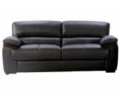 LINEA SOFA Ledersofa 3-Sitzer Trivento - Braun
