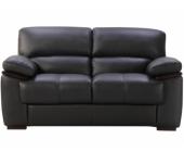 LINEA SOFA Ledersofa 2-Sitzer Trivento - Braun