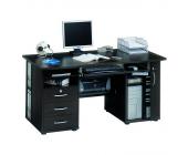 home24 Computertisch Sundvall - Wenge Dekor