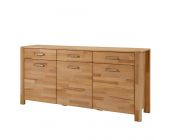 Tollhaus Sideboard Queen - Kernbuche Massivholz - Geölt
