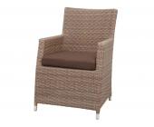 Siena Garden Sessel Bilbao Alu/Geflecht Sand