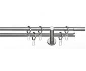 BLOME Gardinenstang, Blome, »Zerbst«, nach Maß ø 20 mm BLOME, edelstahl, 2 läufig, Von 100 ...
