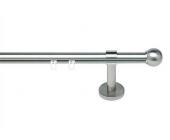 BLOME: Gardinenstange, Blome, »Kugel«, nach Maß ø 20 mm, edelstahl, 1 läufig, Von 100