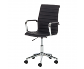 home24office Bürodrehstuhl Rudolph - Schwarz (Klassik)