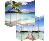 VCM Foto-Paravent Paravent Raumteiler Spanische Wand / 5 Panels,