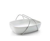 EVA SOLO Eva Solo Auflaufform mit Griff klein 26cm, weiß, silber